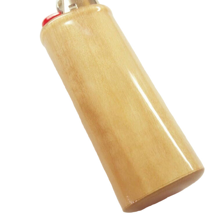 Look Like Barbie Smoke Like Marley Fits Bic Lighters Wood Holder Cover Sleeve Case